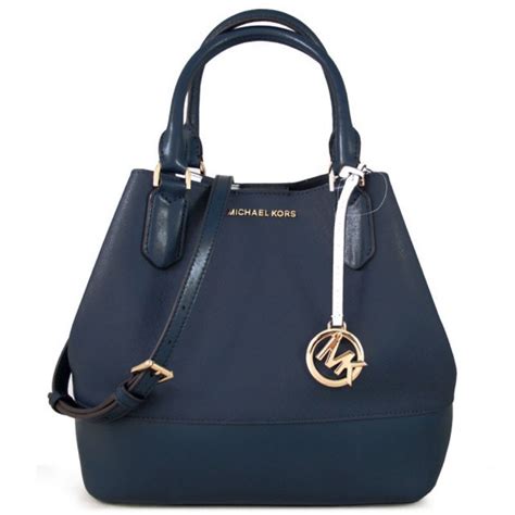 Michael Kors Trista Large Leather Tote Grab Bag 